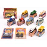 12 Matchbox Superfast etc. No 12, Citroen CX. 15, Fork Lift Truck. 38 Ford Model A Van. 47,