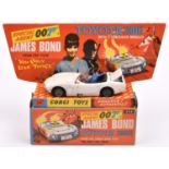 Corgi Toys James Bond Toyota 2000GT (336). In white with black interior, complete with both figures.