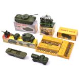 Dinky Military. A late issue 25 Pounder Field Gun Set (697). An example with all units fitted with