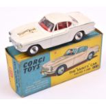 Corgi Toys Volvo P.1800 'The Saint' (258). In white with red interior, example with black logo to