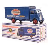 Dinky Supertoys Guy Van 'EVER READY' (918). In mid blue livery, red wheels with black tyres,