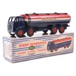 Dinky Supertoys Foden 14-Ton Tanker REGENT (942). In dark blue, red and white livery, red wheels and