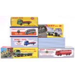 7 Atlas Dinky Toys. Including a Guy 'Warrior' Flat Truck (432). Bedford T.K. Crash Truck (434).