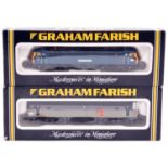 2 Graham Farish N Gauge Locomotives. A BR Class 87 Bo-Bo electric RN 87 101 'Stephenson' in Rail