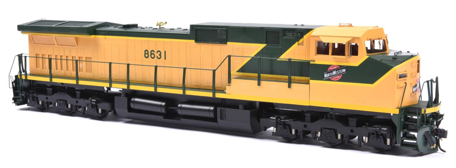 An O Gauge, 32mm, Sunset Models brass American outline GE C44 Co-Co diesel locomotive for 2-rail