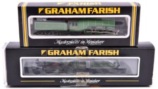 2 Graham Farish N Gauge LNER tender locomotives. A Class V2 2-6-2 RN 4844 'Coldstreamer'. Plus a