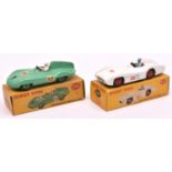 2 Dinky Toys Racing Cars. Connaught Racing Car (236). In green with red cockpit, darker green wheels