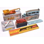 5 Dinky Toys. Commer Fire Engine (555). In red with red wheels and silver ladder. Pullmore Car