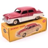 Dinky Toys Studebaker Land Cruiser (172). In cerise and cream with deeper cream wheels and black