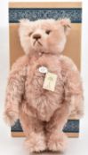 Steiff. A Replica 1994 Teddy Bear- 1927 Rose 48cm (407192). A Limited Edition of an original rose