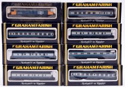 A quantity of Graham Farish N gauge railway. A BR class 47 Co-Co diesel locomotive, RN 47170, County