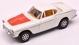 Corgi Toys Whizzwheels Volvo P.1800 'The Saint' (258). A excellent loose example in white with red