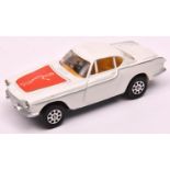 Corgi Toys Whizzwheels Volvo P.1800 'The Saint' (258). A excellent loose example in white with red