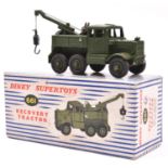 Dinky Supertoys Recovery Tractor (661). In olive green. Boxed with packing. Vehicle Mint £50-70