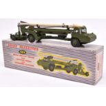 Dinky Supertoys Missile Erector Vehicle with Corporal Missile (666). In 0live green with white