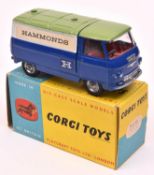 A scarce Corgi Toys promotional Commer 3/4 Ton Van 'HAMMONDS'(462). Produced in limited numbers