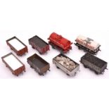 8x O Gauge finescale kit built freight wagons. Well constructed and detailed wagons including; 2x