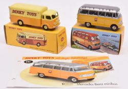 2 special edition Atlas French Dinky Toys. A Petit Autocar Mercedes-Benz (541), a Swiss market