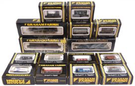 A quantity of Graham Farish N gauge railway. A GWR 2-6-2 tank locomotive, RN 3105. In unlined