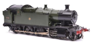 An O gauge finescale brass kit built GWR Class 52xx 2-8-0T locomotive. Built from a David Andrews