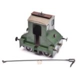 A 3.25 inch gauge works 0-4-0 tram. A well constructed maintenance tramcar modelled primarily in