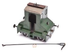 A 3.25 inch gauge works 0-4-0 tram. A well constructed maintenance tramcar modelled primarily in