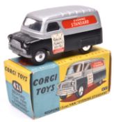 Corgi Toys Bedford 12CWT Van 'Evening Standard' (421). In two tone, silver and black with 'EVENING