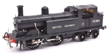 An O gauge finescale brass kit built BR Class D3 0-4-4T ex. LBSCR locomotive. In unlined black