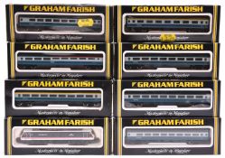 A quantity of Graham Farish N gauge railway. A BR class 90 Bo-Bo electric locomotive, RN 90015,