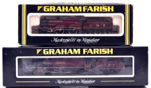 2 Graham Farish N Gauge LMS tender locomotives. A Coronation Class 4-6-2 'Duchess of Abercorn' RN