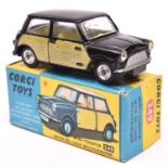 A rare Corgi Toys Mini-Cooper with De-Luxe Wickerwork (249). One of a very few known pre-