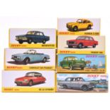 8 Atlas French Dinky Toys. Including a 2 vehicle Collectors set 'Les Prototypes de 1960', comprising