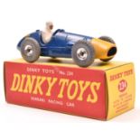 Dinky Toys Ferrari Racing Car (234). A rare very late example in dark blue with yellow nose,RN5,