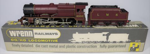 2x Wrenn Railways OO gauge Royal Scot Class 4-6-0 tender locomotives. A BR example, Grenadier