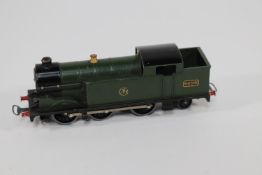 A rare Hornby Dublo pre-war 3-rail GWR Class N2 0-6-2T locomotive (EDL7). 6699, in dark green/