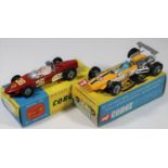 2 Corgi Toys single seat racing cars. Cooper-Maserati F/1 Driver Controlled Steering (159). In