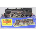 A scarce Hornby Dublo 3-rail BR Class 4MT 2-6-4 Standard tank locomotive (3218) in lined black