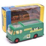 Matchbox King Size K-5 Racing Car Transporter. In green B.P. livery with red wheels and black tyres,