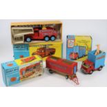 3 Corgi/Major Toys. Chipperfield's Circus Crane Truck (1121). In red, yellow and light blue