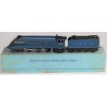 A rare pre-war Hornby Dublo clockwork Class A4 LNER tender locomotive Sir Nigel Gresley, (DL1)