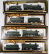 4x Mainline Railways OO gauge GWR locomotives. 2x Class 43xx 2-6-0, 5322 (37-090) (one with broken/