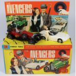 A Corgi Toys Gift Set 40 The Avengers. Comprising vintage Bentley and Lotus Elan with both plastic