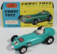 Corgi Toys B.R.M. Formula 1 Grand Prix Racing Car (152S). Second type with suspension in