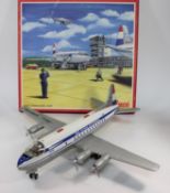 An Impressively large Schuco 'Radiant-5600' tinplate battery powered model of a 1950's Dutch KLM