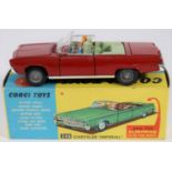 Corgi Toys Chrysler 'Imperial' (246). In red with pale blue interior, complete with driver and