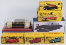 6 French Limited issue (500) DAN TOYS. Citroen Presidential (217) in metallic dark grey. A Break