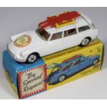 Corgi Toys Citroen Safari 'Corgi Ski Club' (475). In white with light blue/light brown interior,