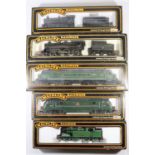 5x Mainline Railways OO gauge locomotives. A BR Class 22xx 0-6-0, 2213, in black (37-059). A BR