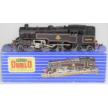 Hornby Dublo 3-rail BR 4-6-2 Standard Tank Locomotive (EDL18). In lined black livery, RN80054.