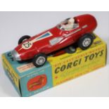 Corgi Toys Vanwall Formula 1 Grand Prix Racing Car (150S). With suspension in bright red, RN25,